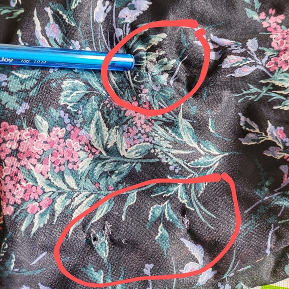 Vintage Floral House Dress Nightgown - Picture 13 of 14